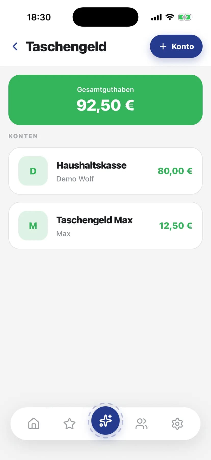 Taschengeld: Emmas Taschengeld
