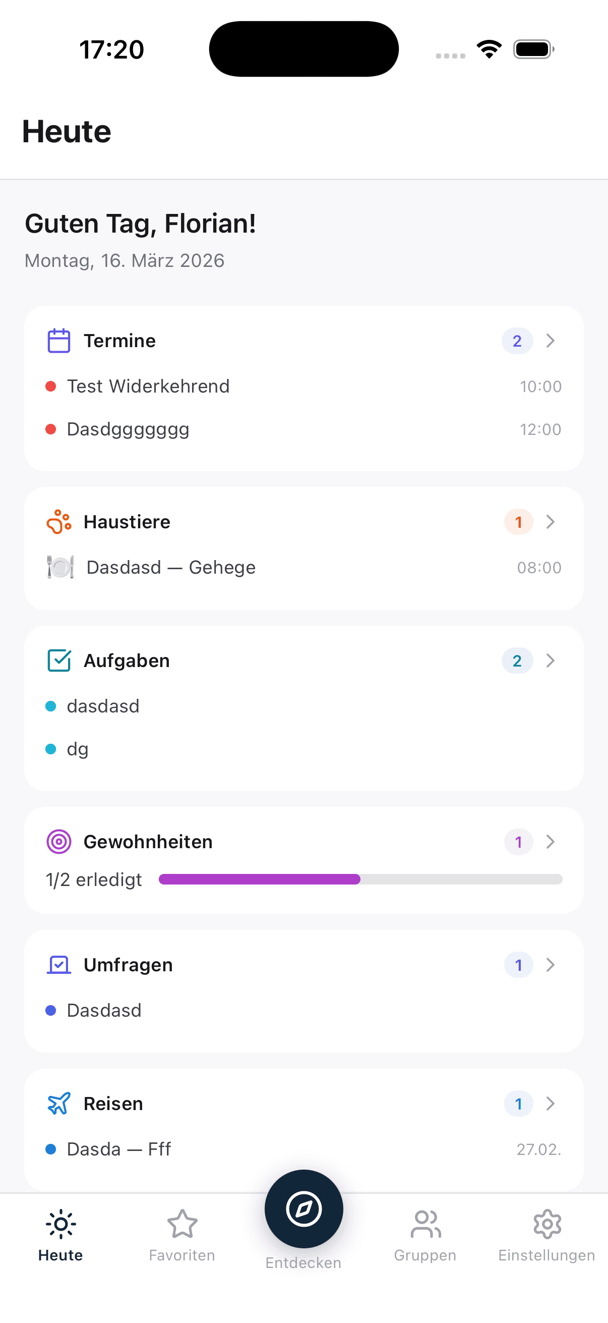 App: Today